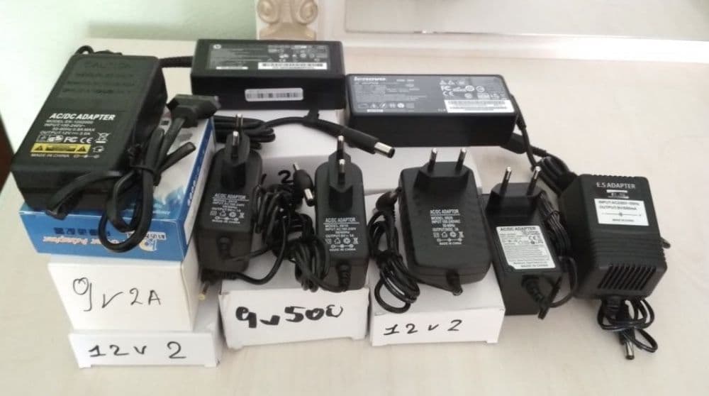 Блок питания зарядка 5v 9v 12v...тюнера, Wi-fi роутер и для других — 5