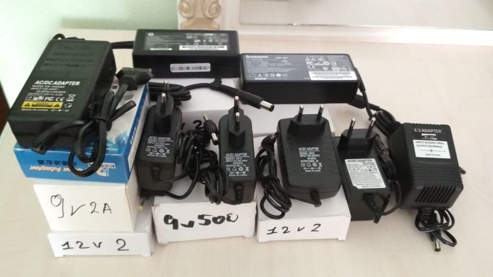 Блок питания зарядка 5v 9v 12v...тюнера, Wi-fi роутер и для других — 5