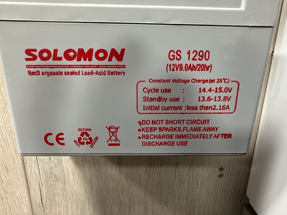 Распродажа Акамуляторы 12V12A. 12V9A. 12V8A. 12V7A ОПТОМ и в РОЗНИЦУ — 8