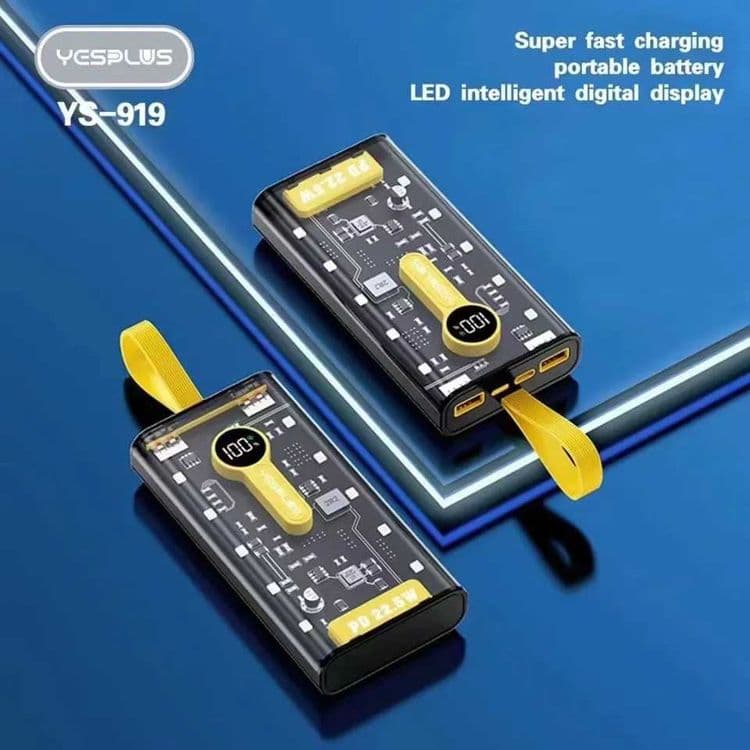 Power bank Quick charge Yesplus повербанк Быстрая зарядка — 2