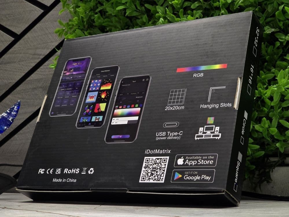 Портативный дисплей Pixel 32x32 — 3