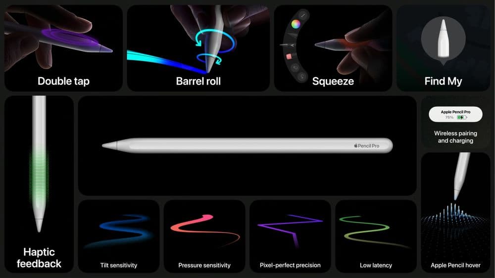 Pencil Pro для iPad Pro M4 — 3