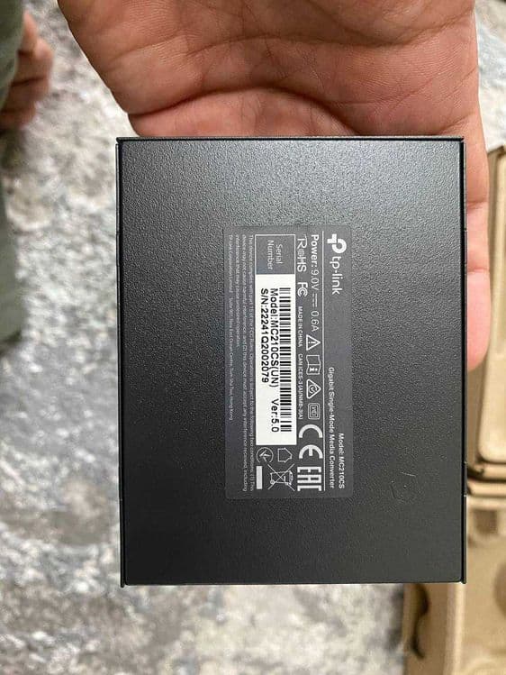 Продаётся пара гигабитных медиаконвертеров Ethernet, модель MC210CS. — 6