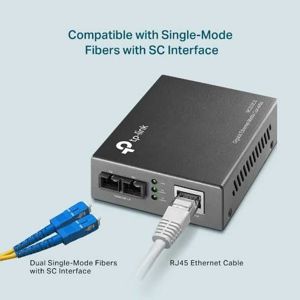 Продаётся пара гигабитных медиаконвертеров Ethernet, модель MC210CS. — 8