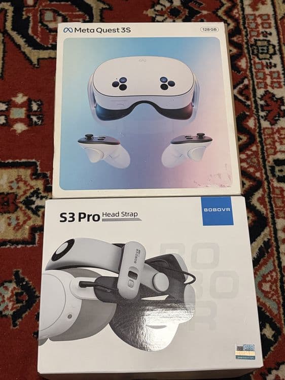 Продам Meta quest 3s 128гб + крепление bobovr — 8