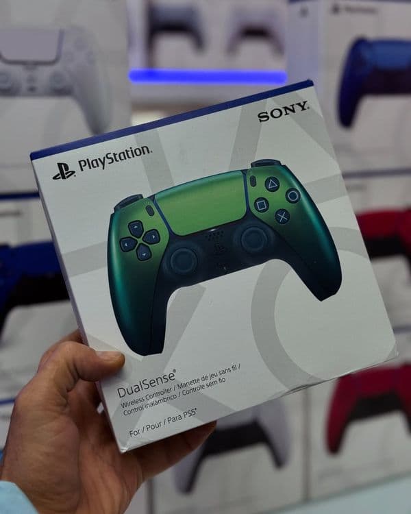 Dualsense new colors chroma blue, white, green Playstation 5 — 5