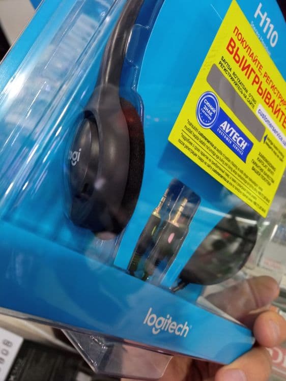 АКЦИЯ достовка по Узб ! Logitech H110 H111 H340 H390 H151 наушник! — 3