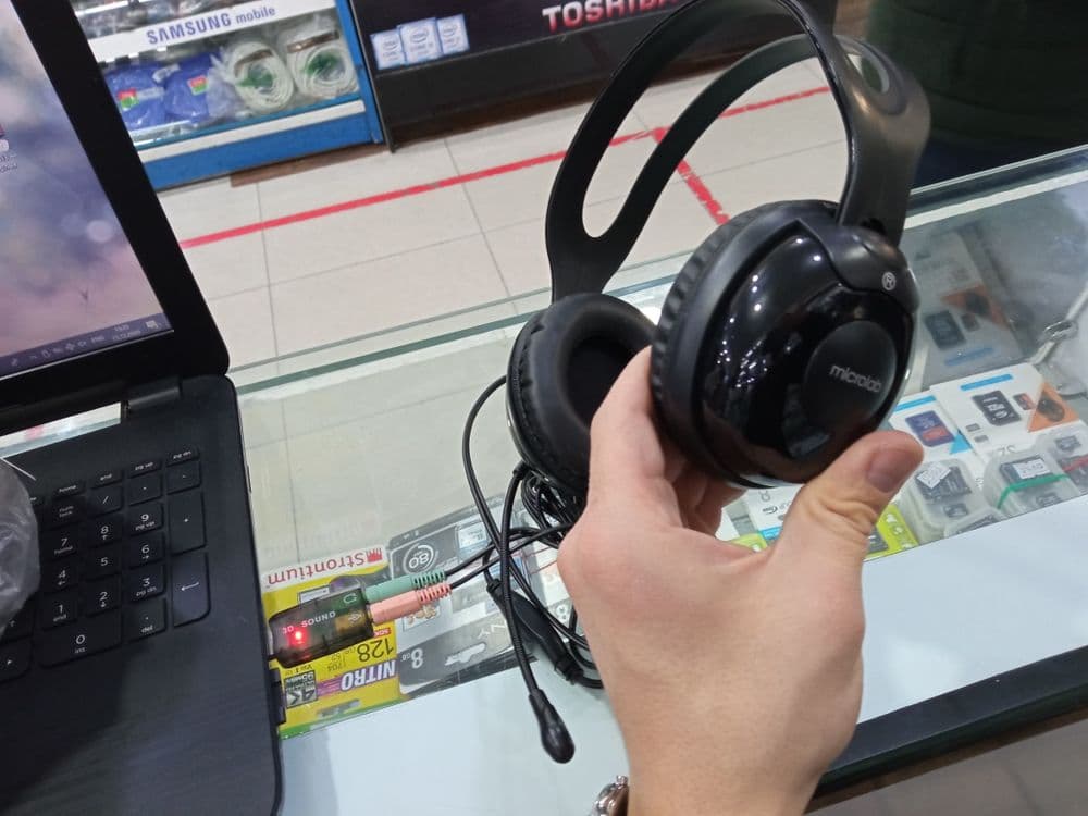 АКЦИЯ достовка по Узб ! Logitech H110 H111 H340 H390 H151 наушник! — 5