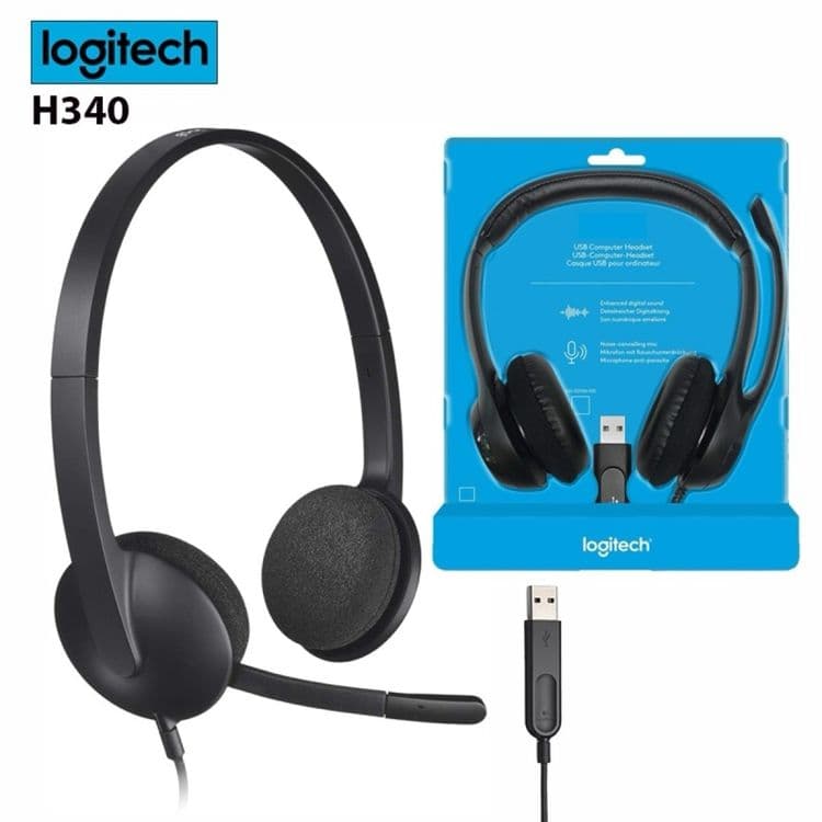 АКЦИЯ достовка по Узб ! Logitech H110 H111 H340 H390 H151 наушник! — 8