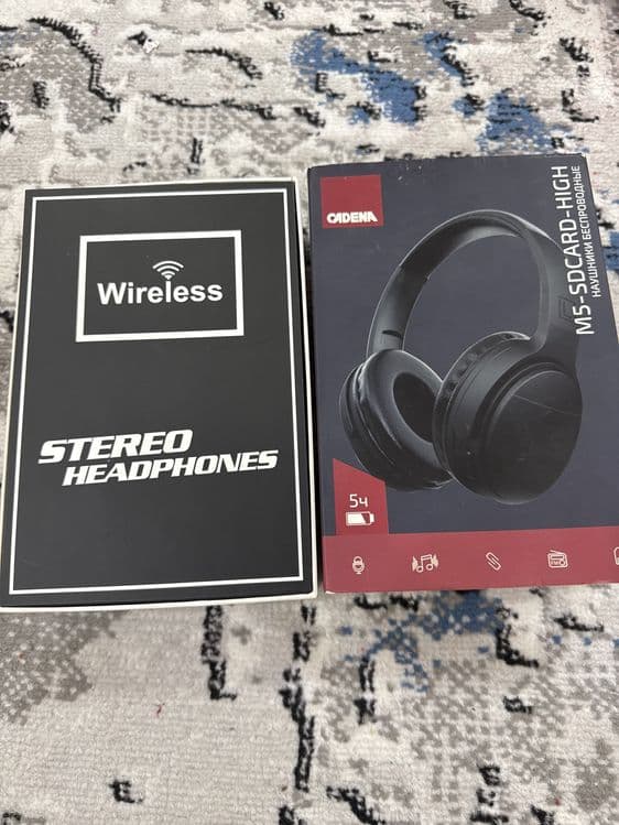 Беспроводные наушники CADENA M5 — Bluetooth, microSD, FM — 2
