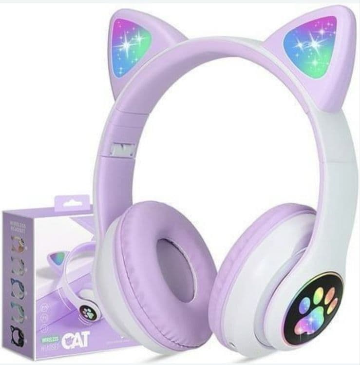 Беспроводные Наушники с ушками оригин cat ear Bluetooth Доставка есть! — 2