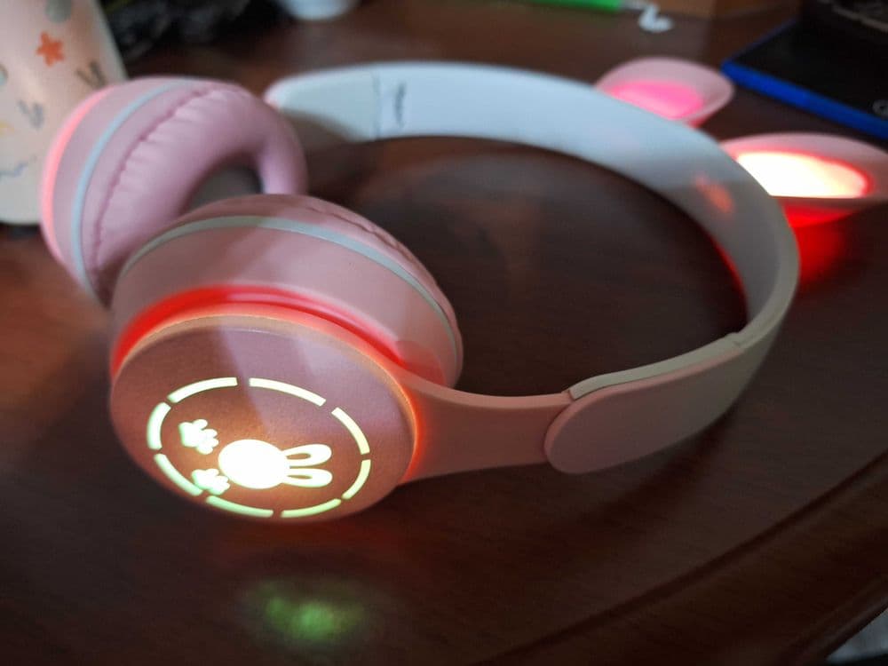 Новый беспроводной блутуз наушник для детей с ушками bluetooth — 9