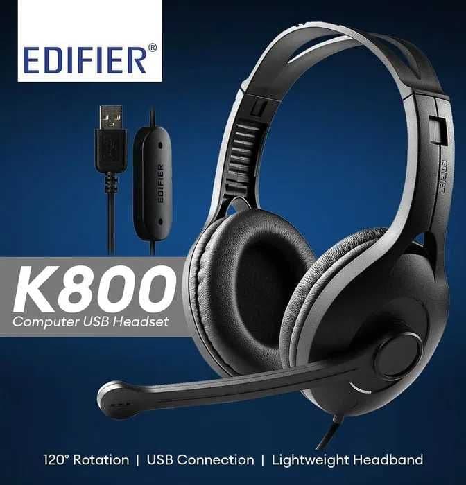 Наушники edifier K800 | K550 для колл центра call center — 6