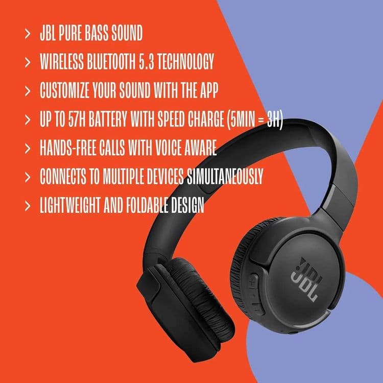 JBL Tune 520 • Беспроводные наушники — 4