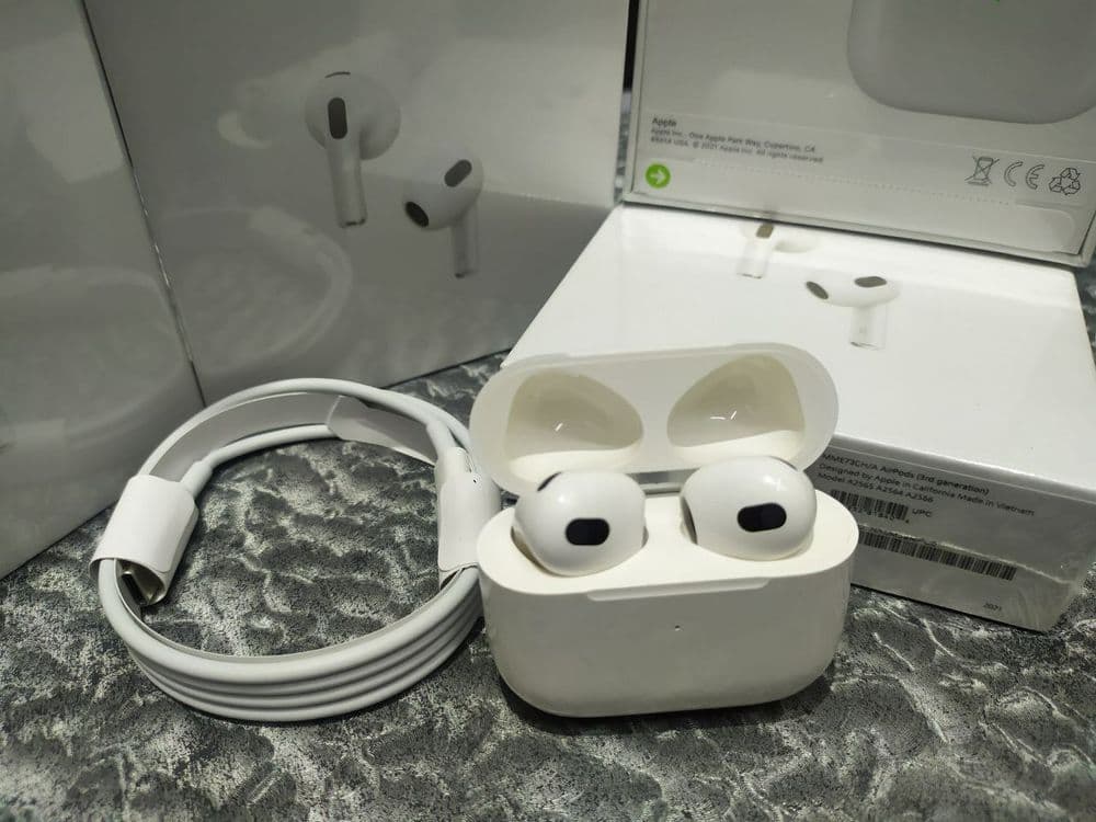 БЕПУЛ Доставка, Янги airpods 3 Lux версия, 2024/25 Юқори сифатлиси!. — 7