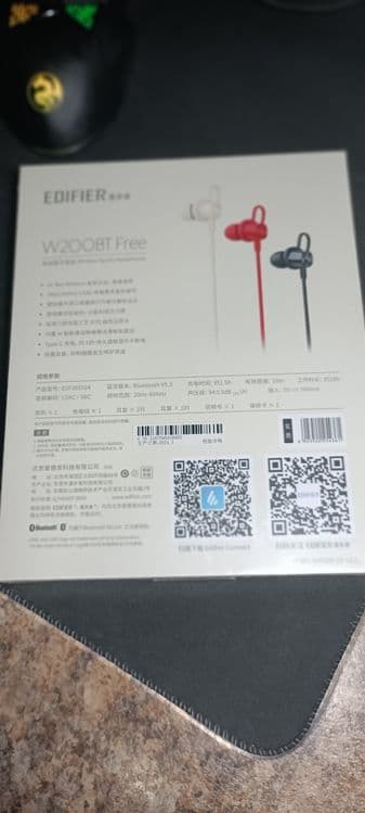 Беспроводные наушники Edifier W200BT Free — 4