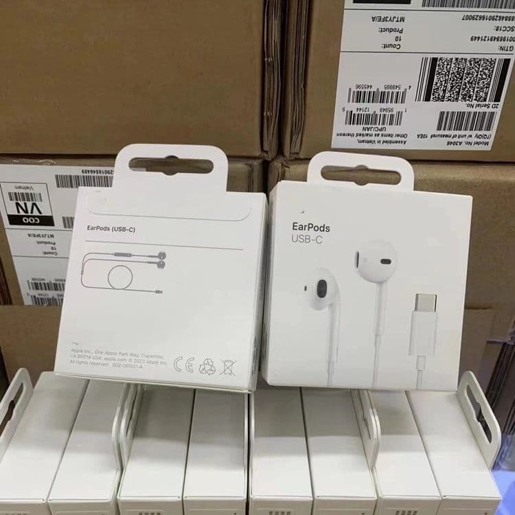 Apple Earpods new (Type C) 15Pro vs 15 Promax (оптом) — 10