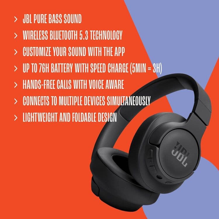 Новый! JBL Tune 720 New • Беспроводные наушники — 8