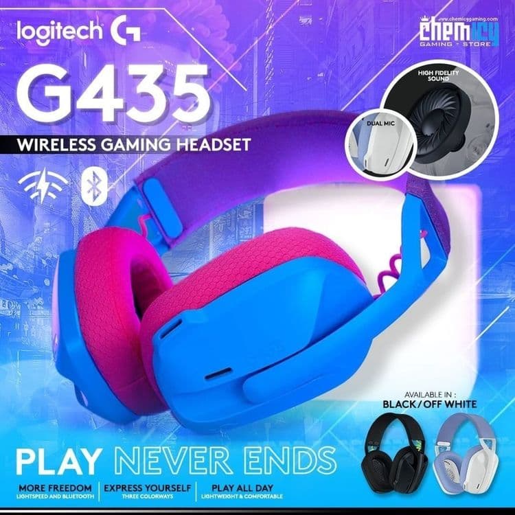 Logitech G435 Оригинал Беспроводные Наушники/Гарнитура — 6