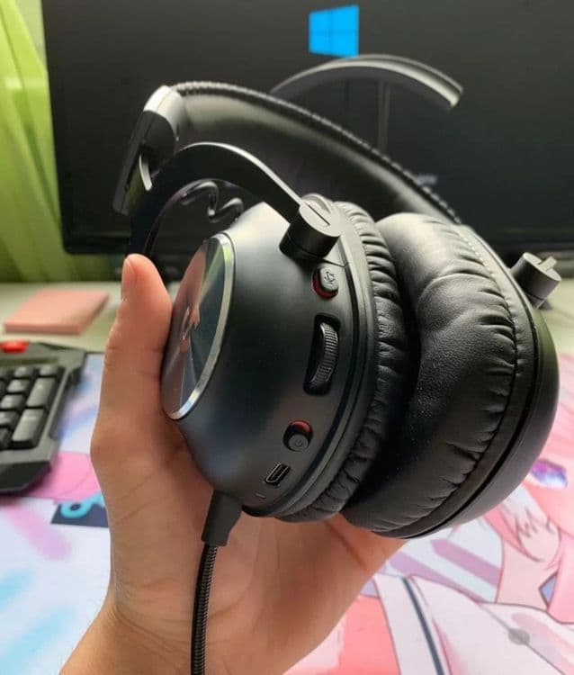 Наушники игровые Logitech Pro X Wireless. В идеальном состоянии.