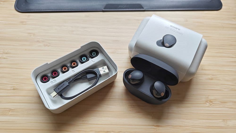 Беспроводные наушники SONY TWS WF-1000XM5 — 13