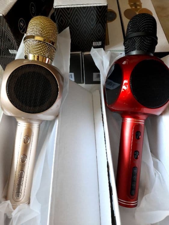 БЕПУЛ Доставка. Колонка-Микрофон Magic karaoke (Bluetooth,USB,TF,AUX) — 4