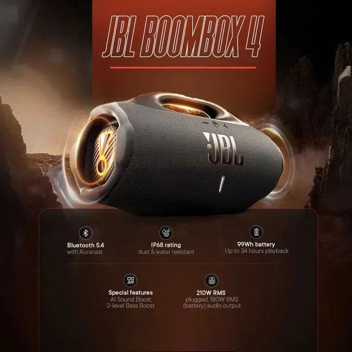 JBL Boombox 4 New 2025 — 2