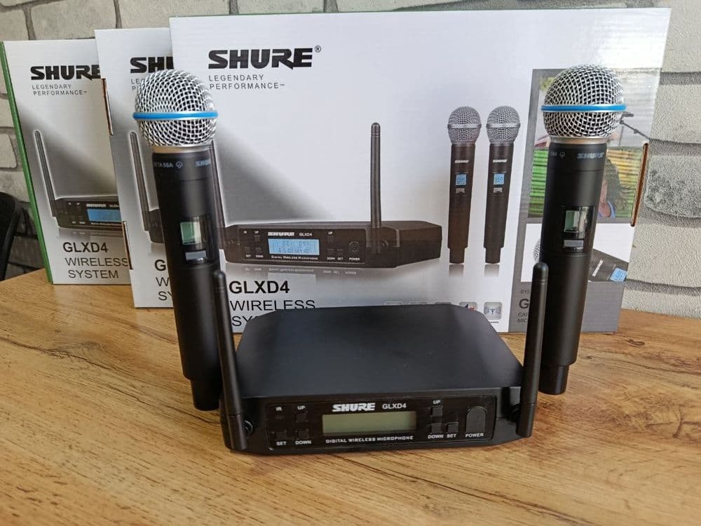 Караоке  SHURE GLXD4 — 8