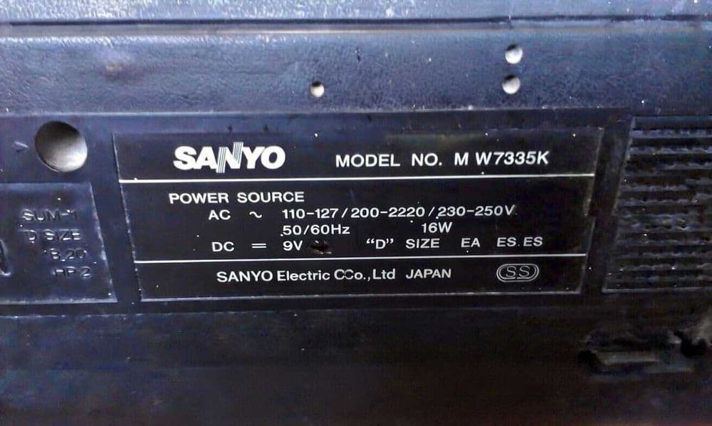 магнитола Sanyo.Япония — 6