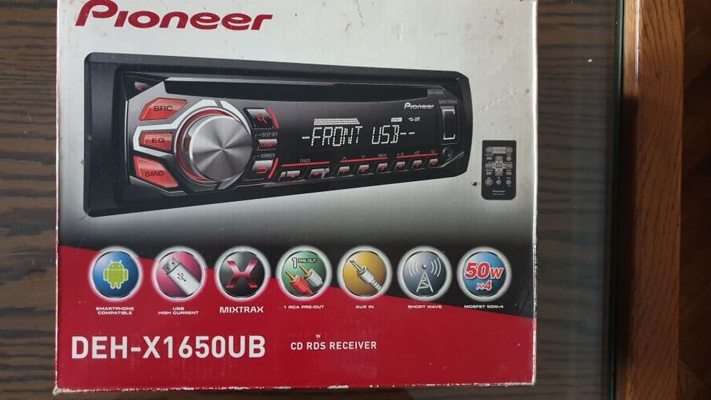 Продается CD магнитола PIONEER DEH X-1650  UB — 6