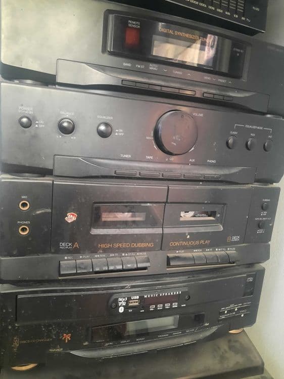 Магнитола Магнитофон Daewoo в Ташкенте с Usb флешка пульт 2 калонка. — 1