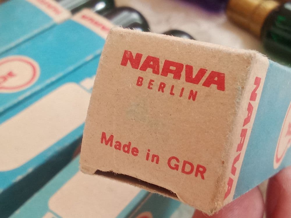 Лампы Narva GDR ( НОВЫЕ ) — 4