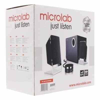Microlab M-200bt Platinum # 50W RMS (12*2+26W) with bluetooth 4.0 — 4