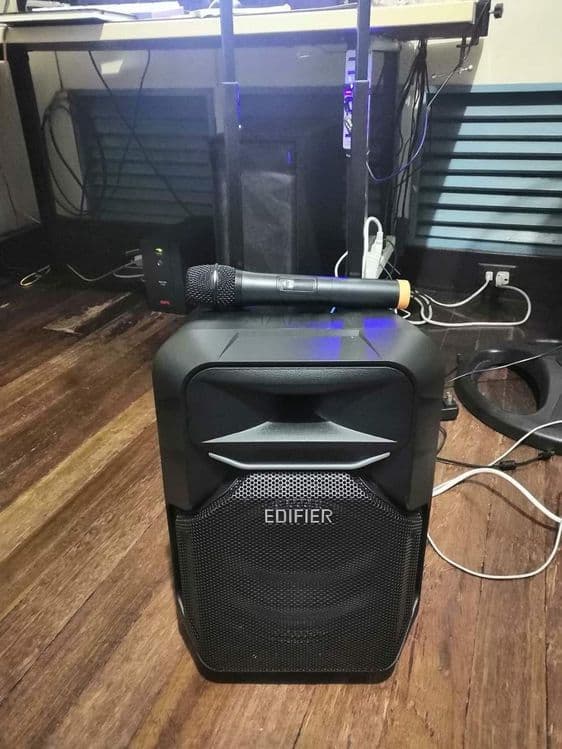 (2в1) Караоке Микрофон+Колонка Edifier A3-8S СКИДКА — 6