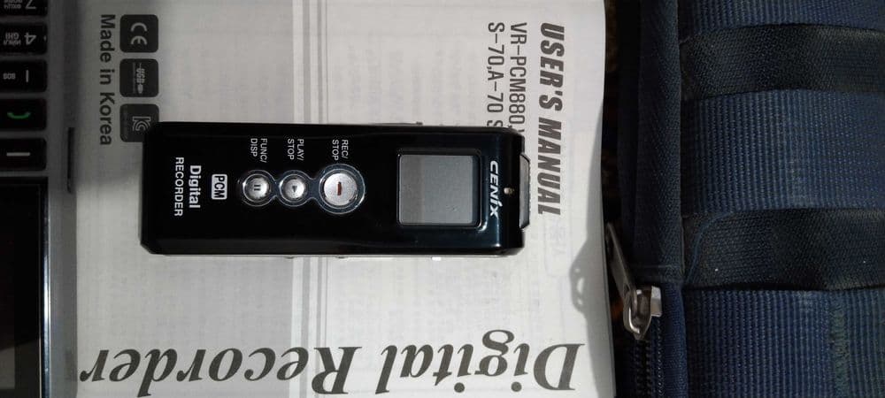 Diktofon cenix made in Korea — 1