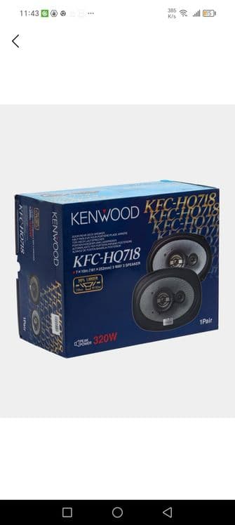 Kenwood колонки для автомобиля — 3