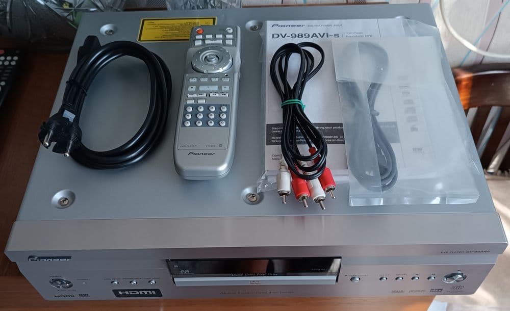 Продам DVD AUDIO/SACD player Pioneer DV-989 AVi — 2