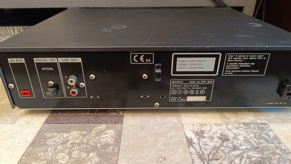 Sony CDP -M46 проигрыватель — 4