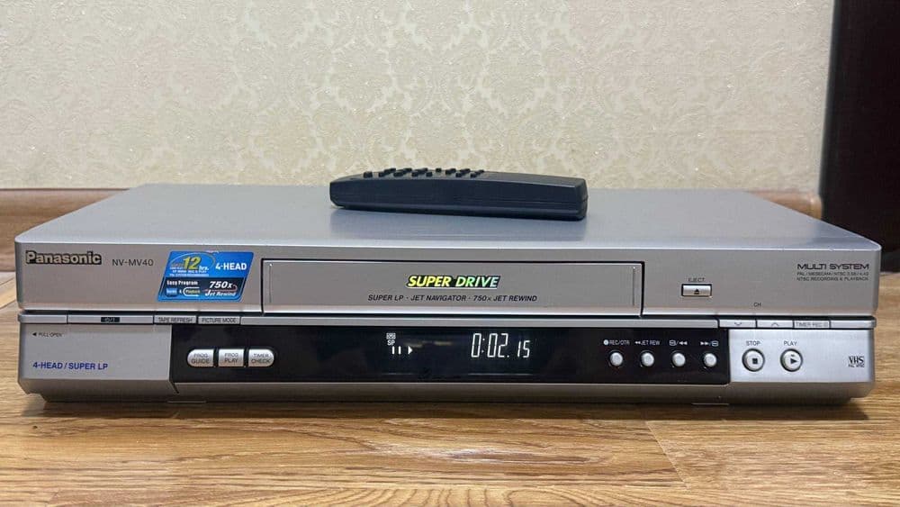 Видеомагнитофон Panasonic NV-MV40  4-Head. Made In Japan! — 4