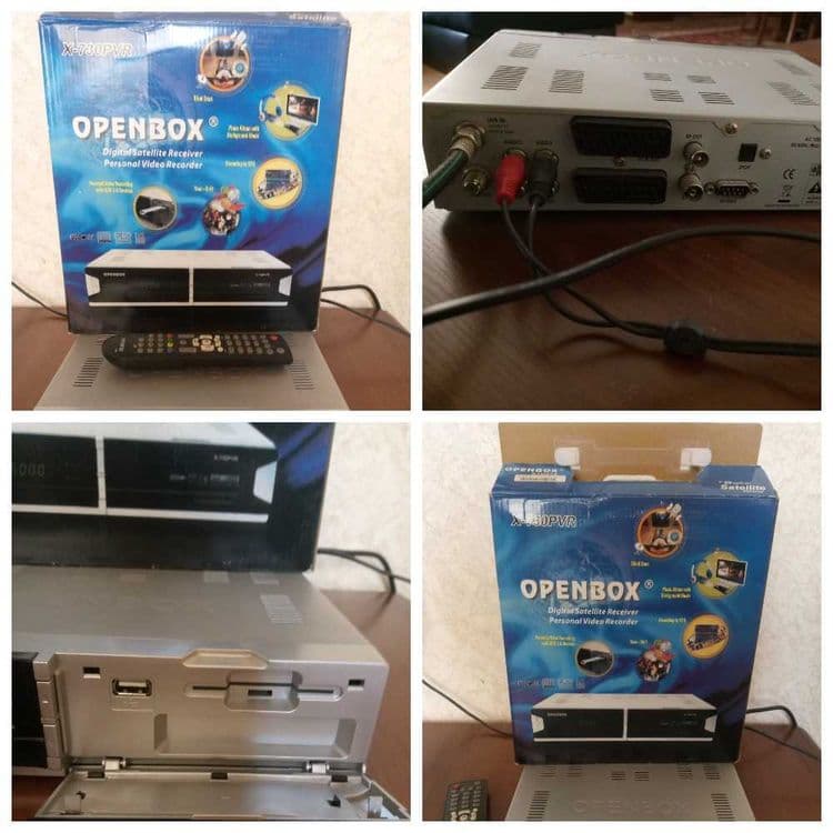 Спутниковый тюнер Openbox  730 PVR. Цена 50 тыс — 4