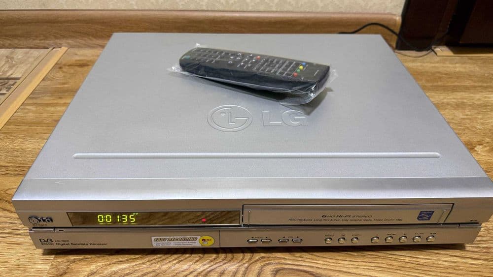 Видеомагнитофон &  DVB LG 6-Head Hi-Fi Stereo! Made In Korea! [Новый] — 2
