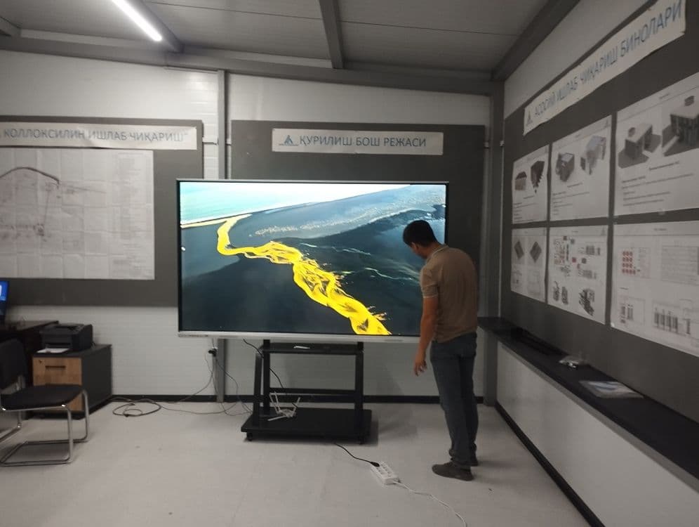 Интерактивная сенсорная доска,: 55" 75" прямо из склада установка 24/7 — 8