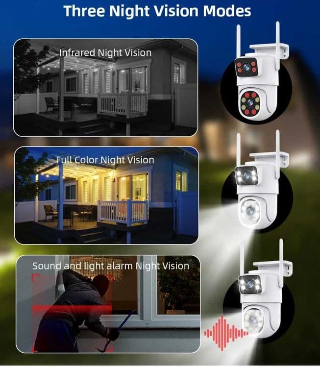 IP камера для дома Gadinan PTZ IP Camera A30 8MP 4K — 14