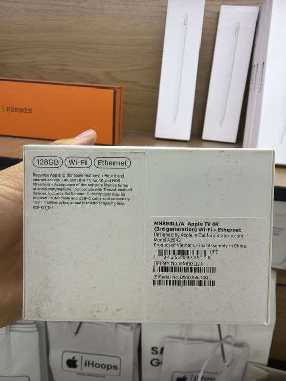 Apple Tv 128 4K wifi + ethernet — 1