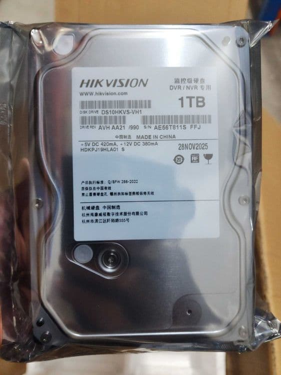 Hdd 1tb res Hikvision — 2