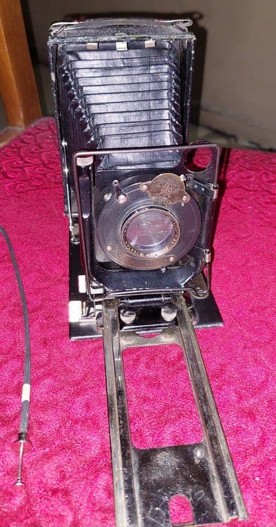Фотоаппарат гармошка фотокор 1. Сделано в ссср. — 1