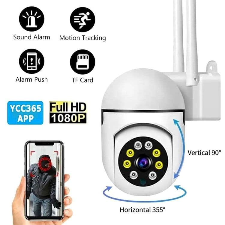 WiFi smart kamera wifi camera наружная камера 360 kamera iCSee — 6