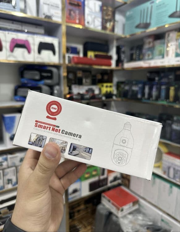 Поворотная Wi-Fi камера патрон камера Доставка есть! — 8
