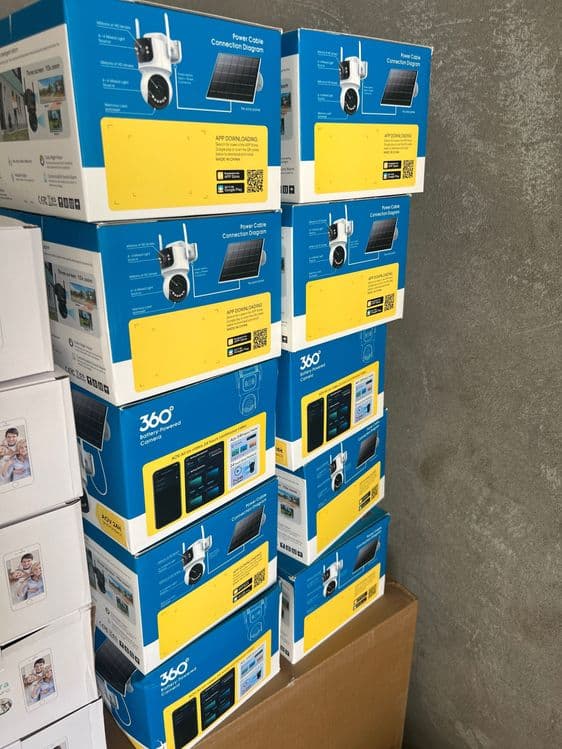 Solnicni 4G sim kartaLi va Wifi kamera — 2