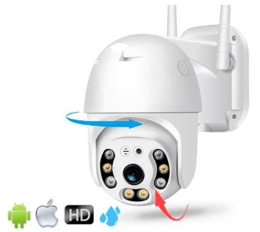 Уличная Поворотная 4G камера (купольная) 3mp — 1
